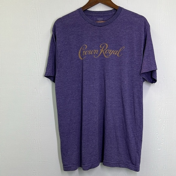 Crown Royal - Purple Crown Royal Graphic Short Sleeve T Short Size XL - Picture 6 of 8
